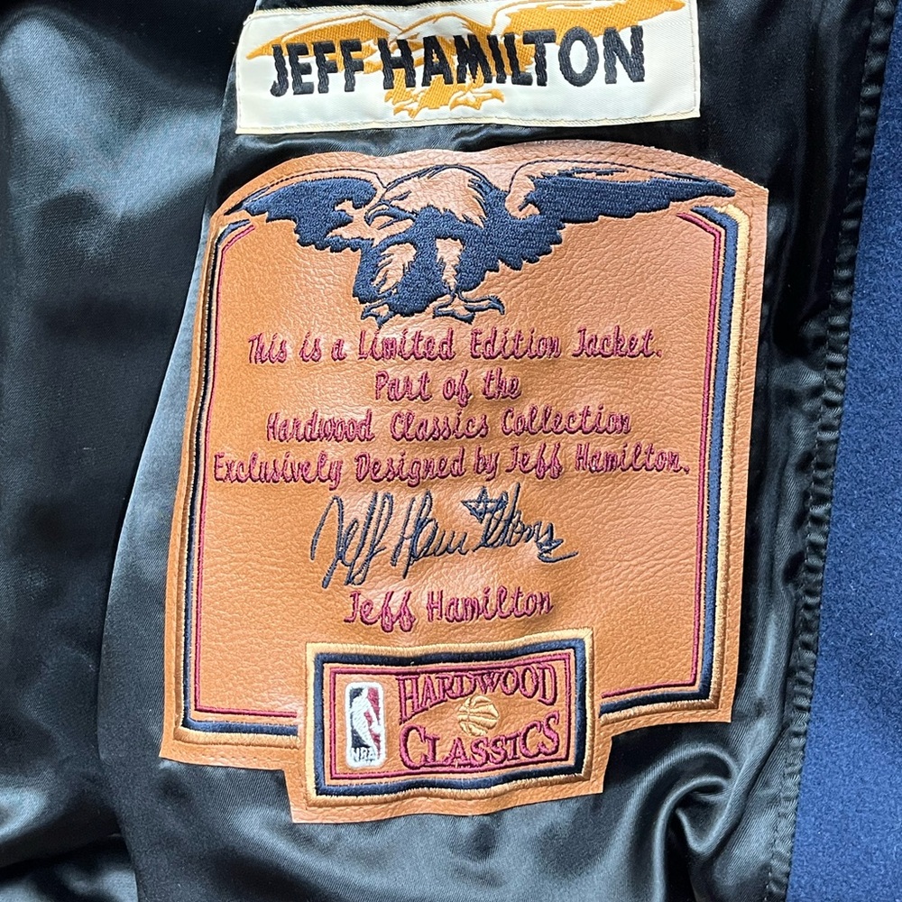 Limited Edition Jeff Hamilton Wool ABA/NBA Jacket - Picture 10 of 15